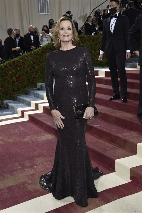 Sigourney Weaver met gala 2022